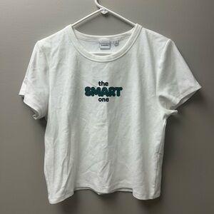 Sunday Best White “The Smart One” Tee Shirt